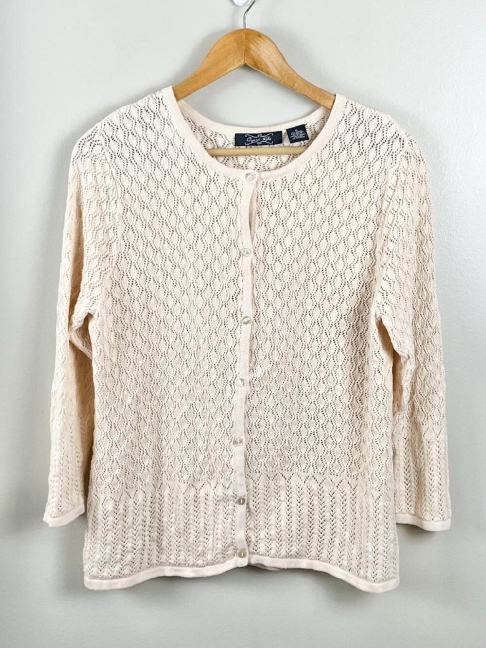 Women's Cream Cardigan